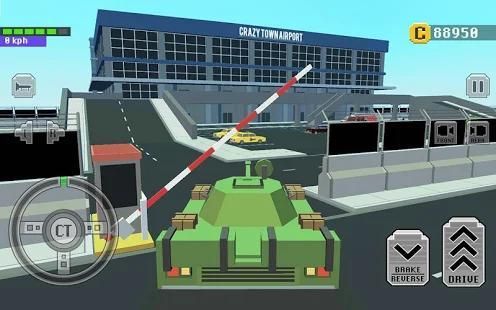 Car Driving in Crazy Town स्क्रीनशॉट 5