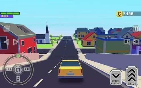 Car Driving in Crazy Town स्क्रीनशॉट 6