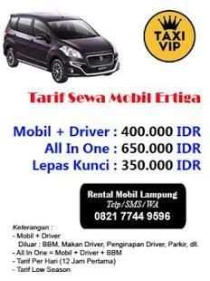 Tarif Sewa Mobil Ertiga screenshot 1