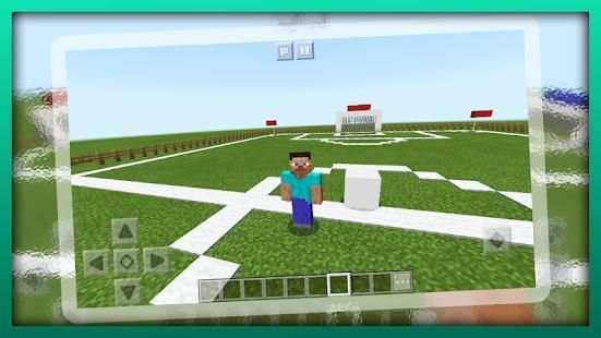Mini-Game Sepak Bola Baru. Peta untuk MCPE screenshot 2