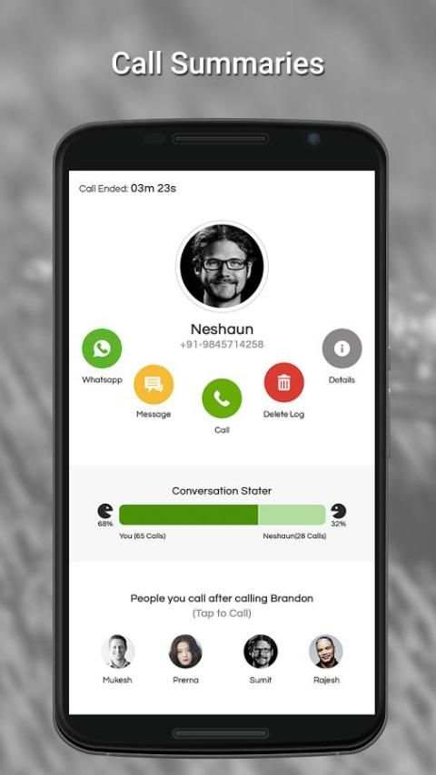 SmartCall - Smart Dialer For Android स्क्रीनशॉट 3