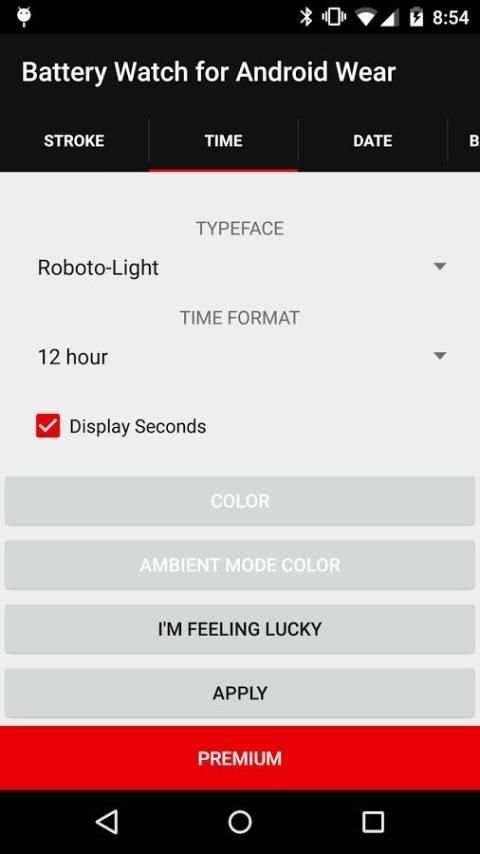 Battery Watch for Android Wear screenshot 5