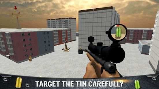 Tin Shooting Target - Sniper Games screenshot 1