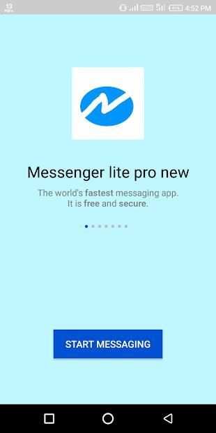Messenger lite pro new screenshot 3