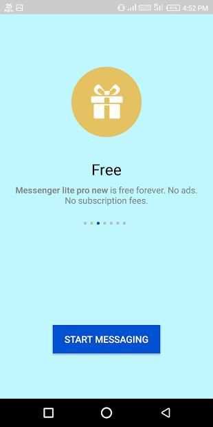 Messenger lite pro new screenshot 1