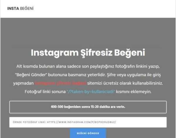 instagram şifresiz beğeni uygulaması -İnsta Beğeni screenshot 1