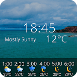 ikon Local Weather Temperature