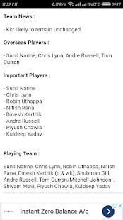 Dream11 Pro Tips & Prediction स्क्रीनशॉट 1