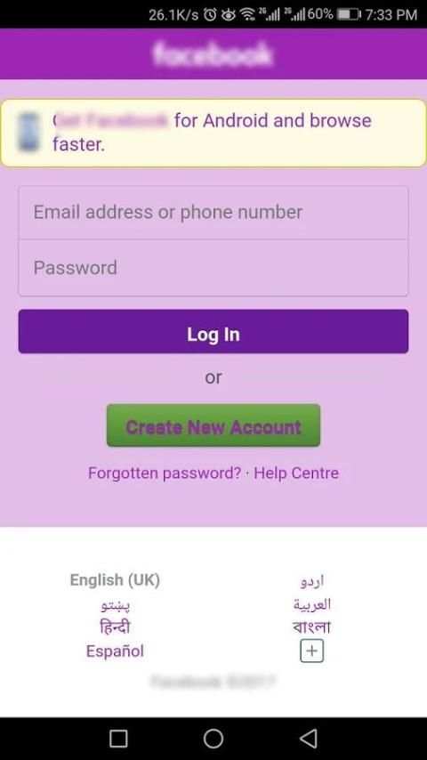 Purple Color for Facebook screenshot 4