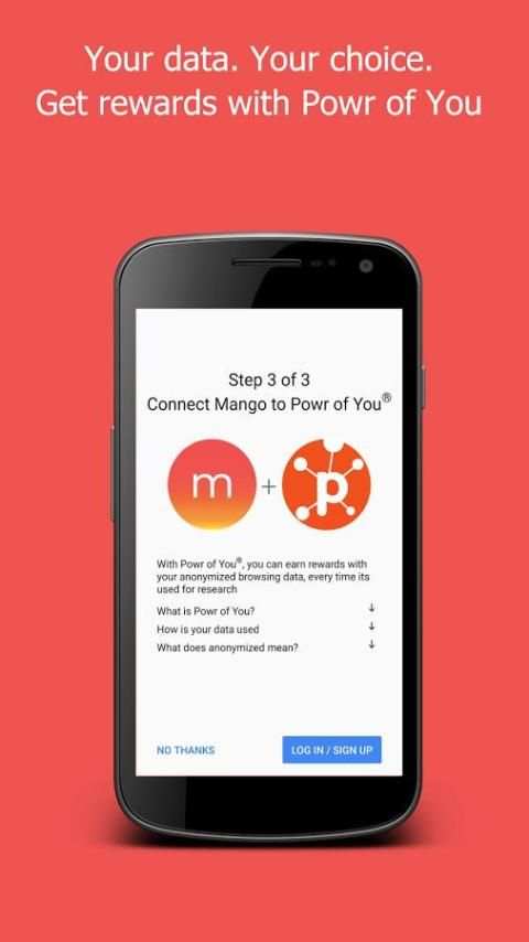 Mango Browser: Fast & Secure with Rewards स्क्रीनशॉट 4