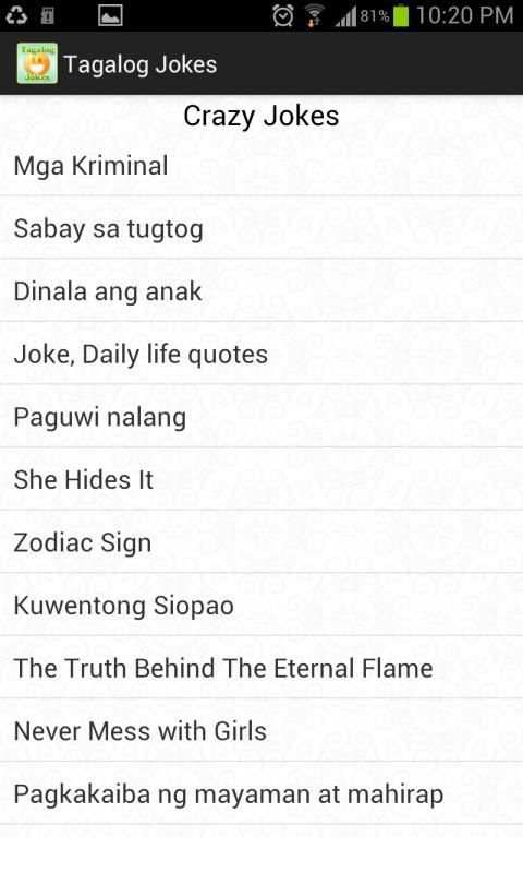 Tagalog Jokes screenshot 10