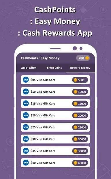 CashPoints : Easy Money : Cash Rewards App screenshot 2