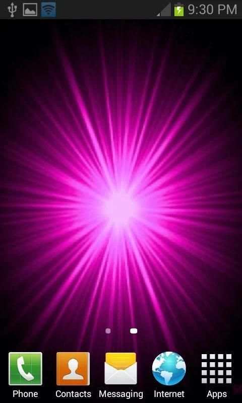 Colorful Rays Live Wallpaper screenshot 2