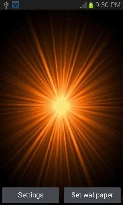 Colorful Rays Live Wallpaper screenshot 3