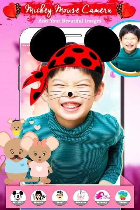 Mickey Mouse Photo Editor screenshot 2