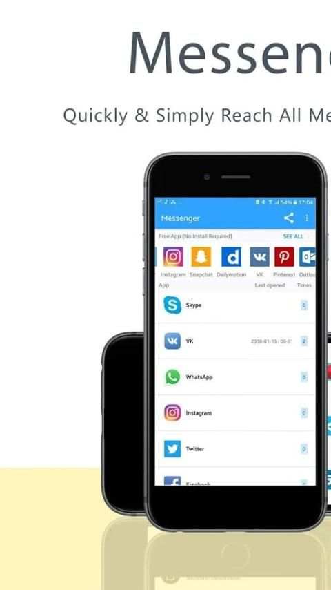 Messenger App : अंतिम Messenger स्क्रीनशॉट 3