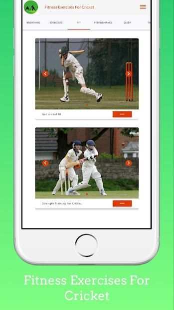 Fitness Exercises For Cricket screenshot 2
