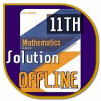 RD Sharma Class 11th Math Solutions (offline) on 9Apps