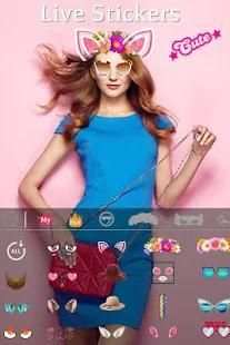 Sweet Snaps camera-live filter,selfie edit скриншот 5