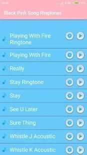 Black Pink Song Ringtones screenshot 1