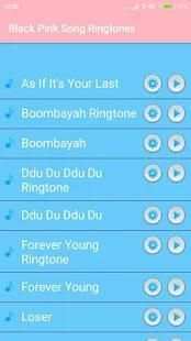 Black Pink Song Ringtones screenshot 2