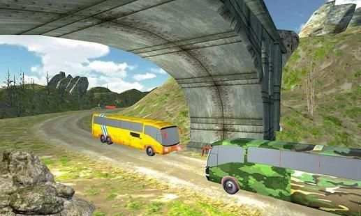 Offroad Tourist Bus Driving 3D screenshot 4