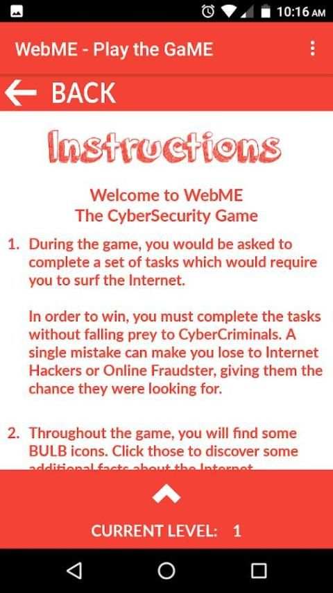WebME - The CyberSecurity Game screenshot 7