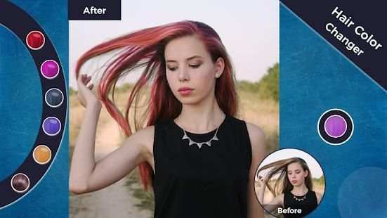 Hair Color Changer Real screenshot 5