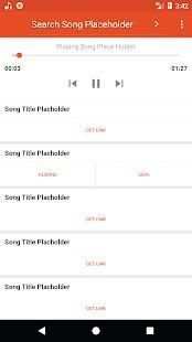 Free Music Downloader Player screenshot 2