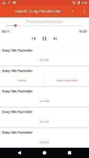 Free Music Downloader Player screenshot 1