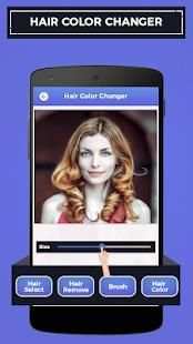 Hair Color Changer Real स्क्रीनशॉट 2
