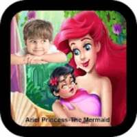 Ariel Princes Photo Frame Editor 2018