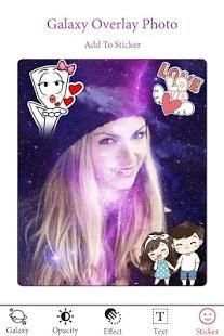 Galaxy Overlay Photo App स्क्रीनशॉट 1