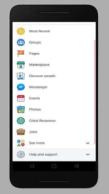 Full Screen Facebook screenshot 1
