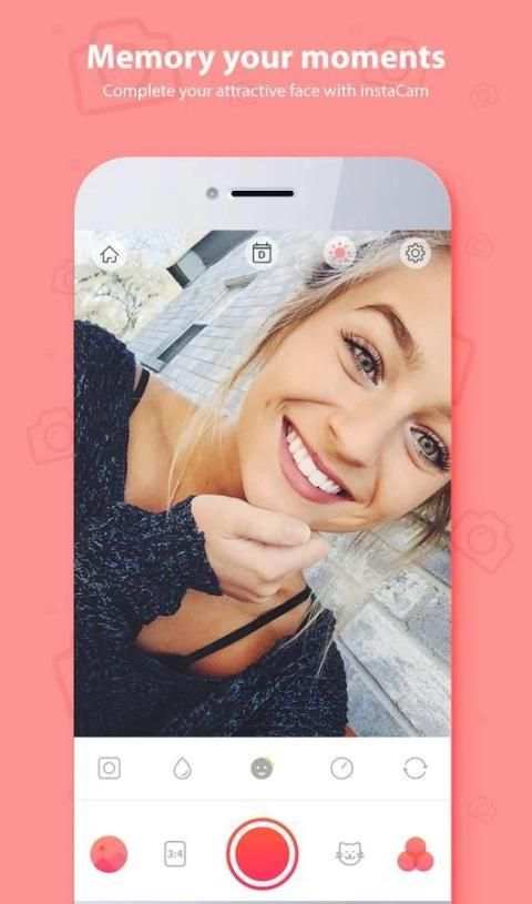 Selfie Camera Beauty - Filter & Photo Editor ❤ screenshot 1