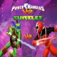 Ninja Turtles Vs Power Rangers