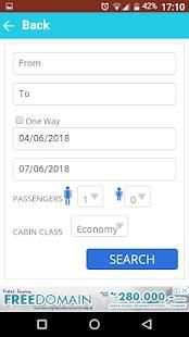 Fly Now - Online Flights & Hotel Booking screenshot 1