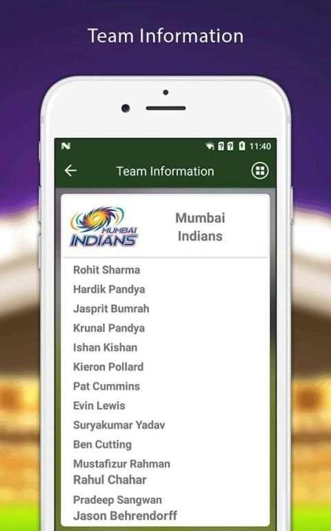 Schedule For IPL 2018 Cricket screenshot 5