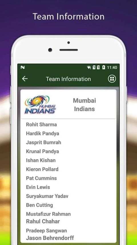 Schedule For IPL 2018 Cricket screenshot 8