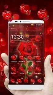 Red Rose Petals Theme screenshot 4