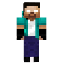 ikon Skin Herobrine For MCPE