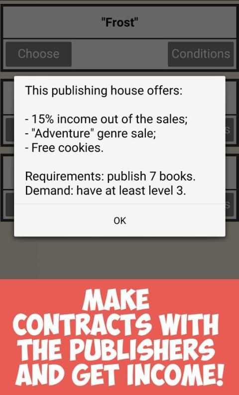 Writer Simulator screenshot 2