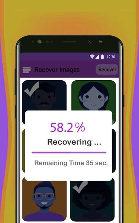Undeleter Recover Messages & Photos 1 تصوير الشاشة