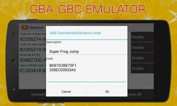VinaBoy Advance - GBA Emulator screenshot 1