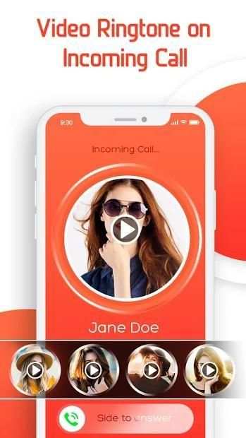 Video Ringtone for Incoming Call: Video Caller ID screenshot 3