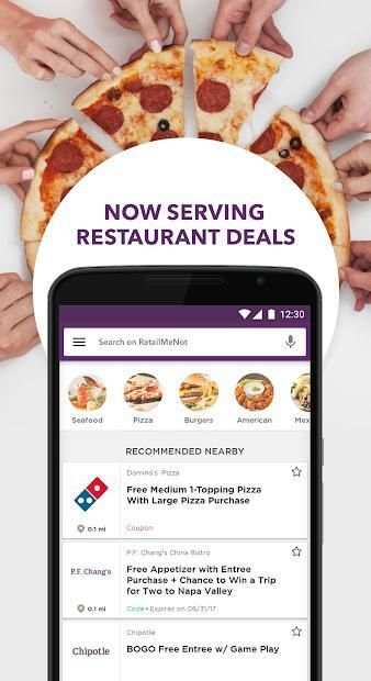 RetailMeNot - Coupons, Deals & Discount Shopping स्क्रीनशॉट 1