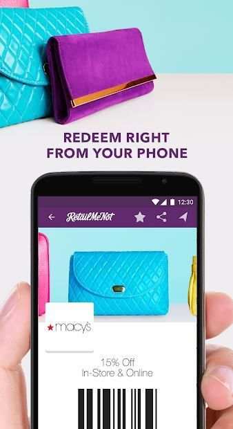 RetailMeNot - Coupons, Deals & Discount Shopping स्क्रीनशॉट 3