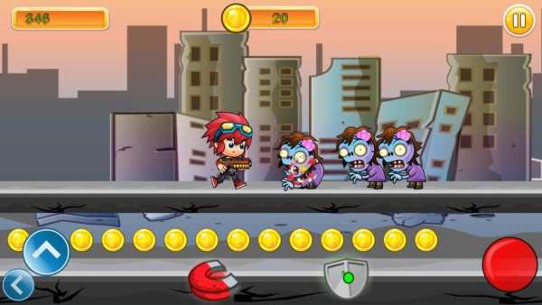 Zombie Dash Attack screenshot 1