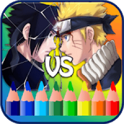 ikon Naruto VS Sasuke Coloring Book