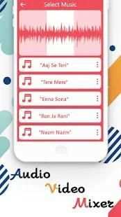Audio Video Mixer : Add Music Into Video screenshot 4